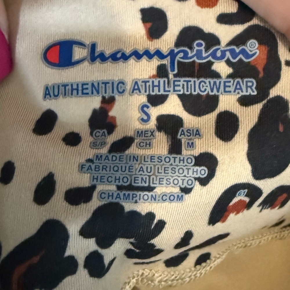 Champion leopard leggings • Women’s size small - Picture 3 of 5